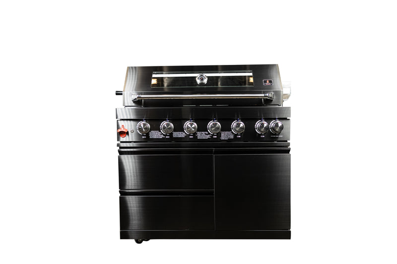 Load image into Gallery viewer, Luxuria Flame Pro Series 6-Burner Five Piece Modular Kitchen Straight
