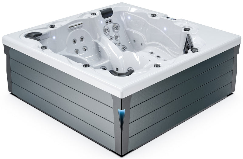Load image into Gallery viewer, Legacy 6-Person 88-Jet Hot Tub with Lounge and Bluetooth Speakers
