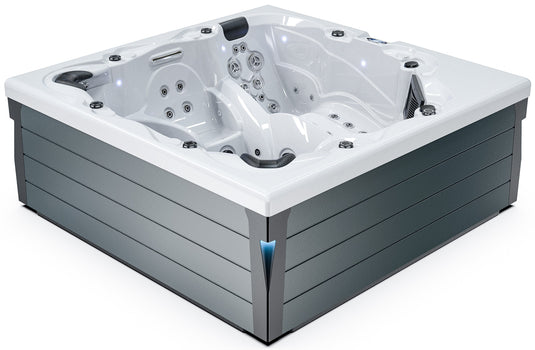 Legacy 6-Person 88-Jet Hot Tub with Lounge and Bluetooth Speakers