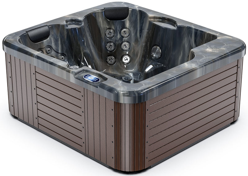 Load image into Gallery viewer, Monterey 3-Person 32-Jet Plug and Play Hot Tub with Lounge
