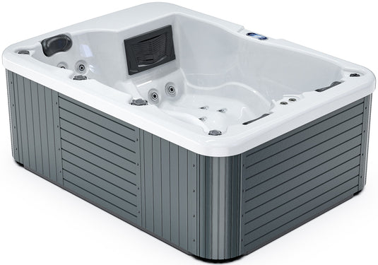 Oak Hill 3-Person 47-Jet Hot Tub with Lounge
