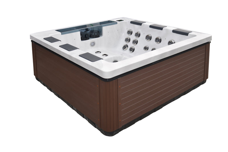 Load image into Gallery viewer, Artisan 6-Person 57-Jet Hot Tub witth Lounge and Touch Screen
