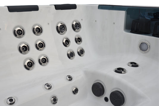 Artisan 6-Person 57-Jet Hot Tub witth Lounge and Touch Screen